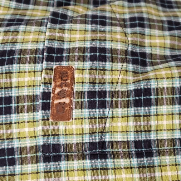 Carhartt Shirt Men’s XL Plaid Short Sleeve Button Down Workwear Outdoor - Picture 3 of 7